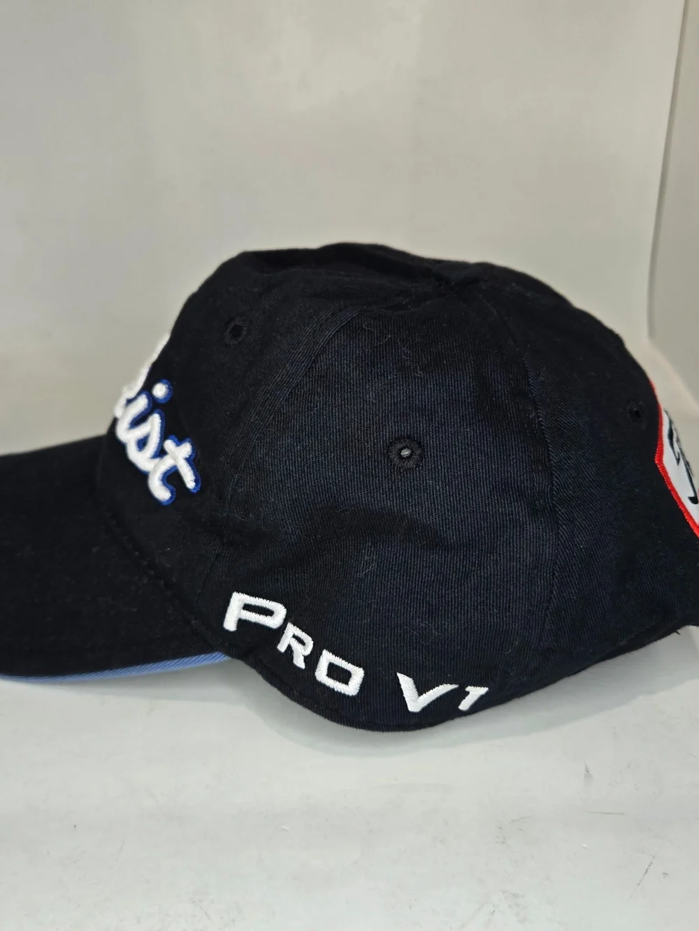 Titleist Navy and Black Golf Cap with White Logo